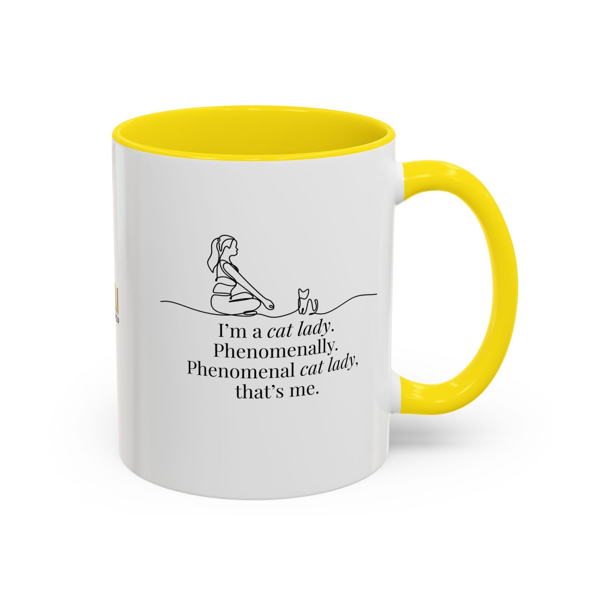 Charming Cat Lover's Accent Mug - Ideal Gift for Feline Fans - Korvel