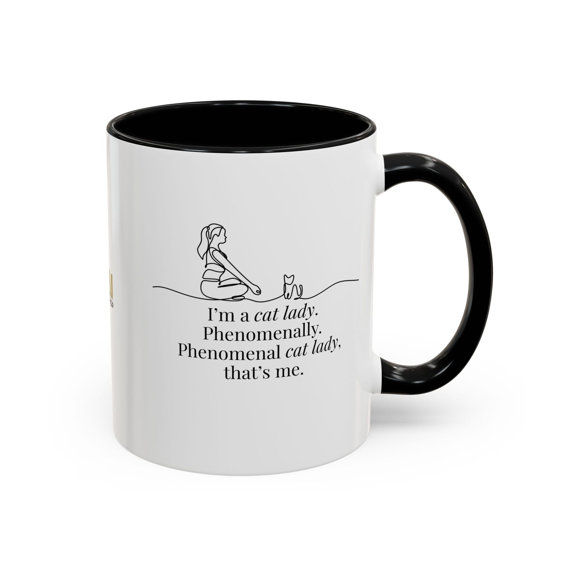 Charming Cat Lover's Accent Mug - Ideal Gift for Feline Fans - Korvel