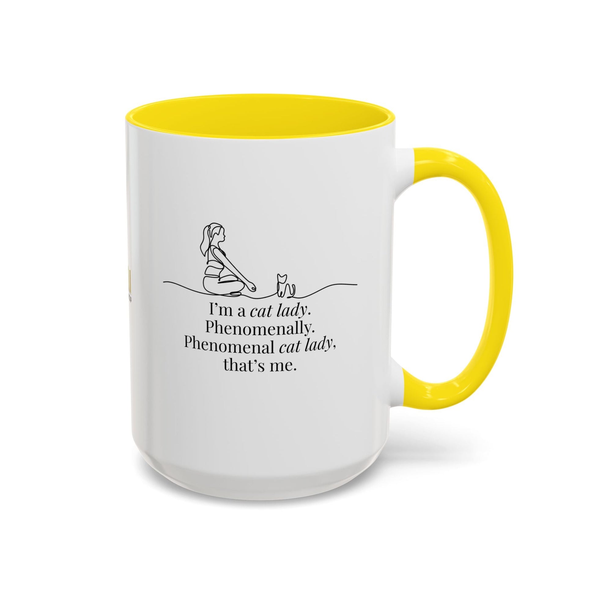 Charming Cat Lover's Accent Mug - Ideal Gift for Feline Fans - Korvel