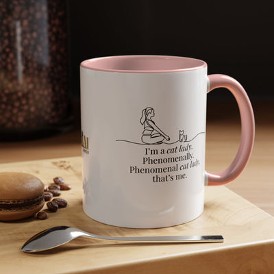 Charming Cat Lover's Accent Mug - Ideal Gift for Feline Fans - Korvel
