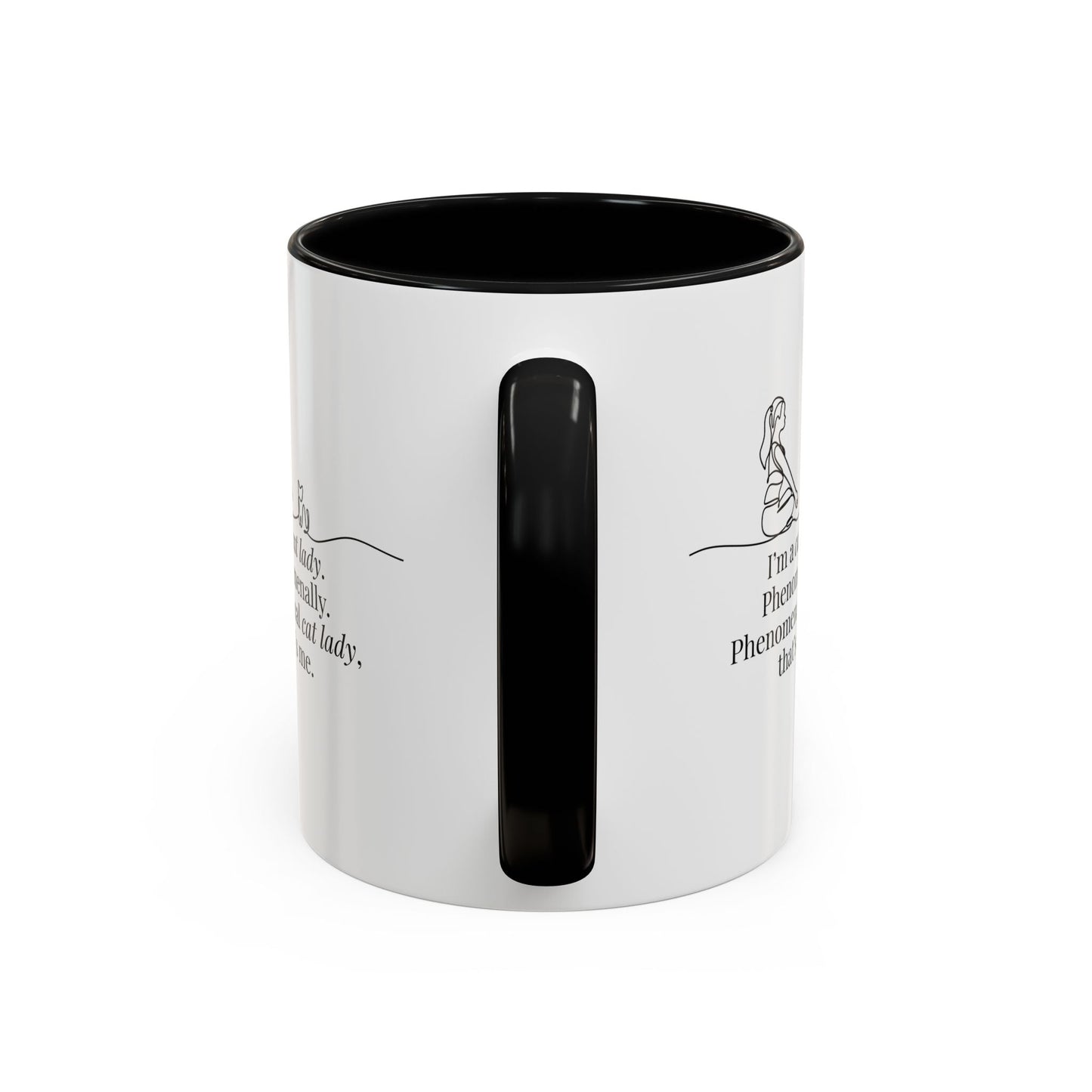Charming Cat Lover's Accent Mug - Ideal Gift for Feline Fans - Korvel