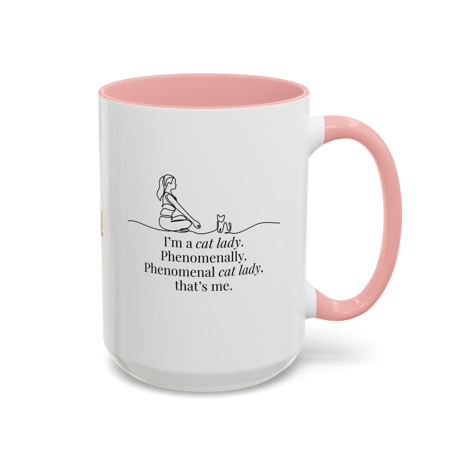 Charming Cat Lover's Accent Mug - Ideal Gift for Feline Fans - Korvel