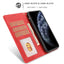 Luxury Leather Wallet Case for Xiaomi Redmi Note Series - Stylish Flip Cover with Card Slots - Korvel
