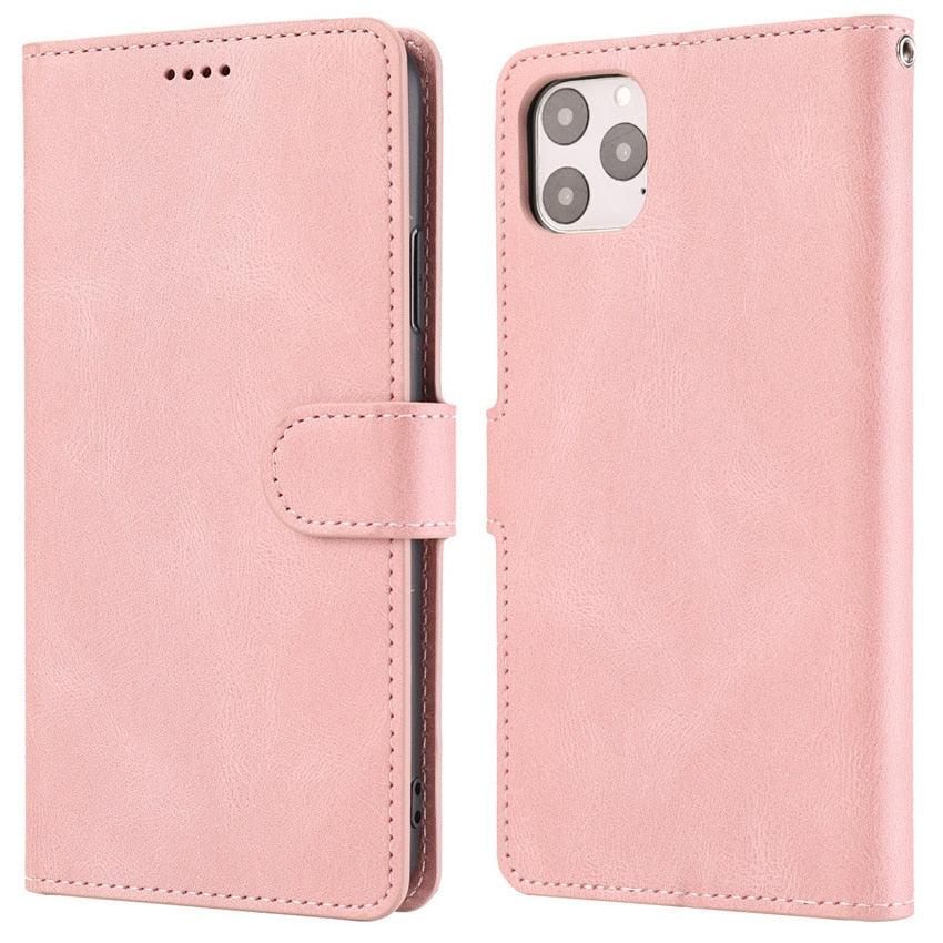 Luxury Leather Wallet Case for Xiaomi Redmi Note Series - Stylish Flip Cover with Card Slots - Korvel