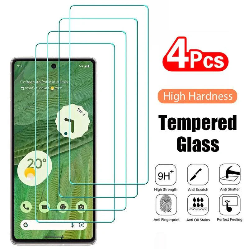 Protecteurs d'écran en verre trempé PixelGuard 4-Pack pour Google Pixel