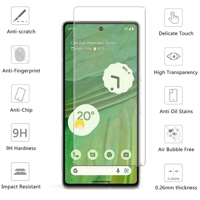 Protecteurs d'écran en verre trempé PixelGuard 4-Pack pour Google Pixel