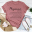 T-shirt Définition Médecin