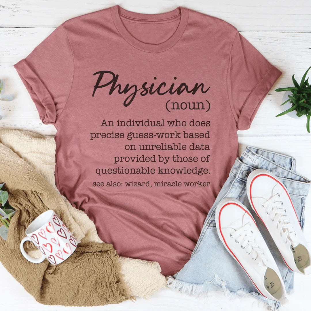 T-shirt Définition Médecin