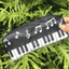 Piano Music Notes Keyboard Pencil Case - Large Capacity & Stylish