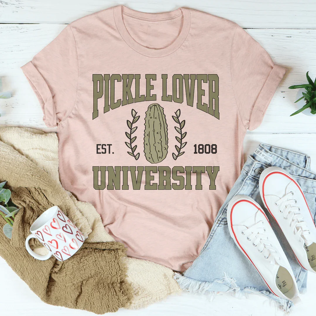 Camiseta universitaria Pickle Lover