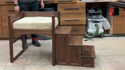 Premium Dog Steps Plan - Detailed 3D PDF