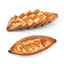 Moda Pide: pan plano turco con mozzarella y tomate, 135 g (4,8 oz)