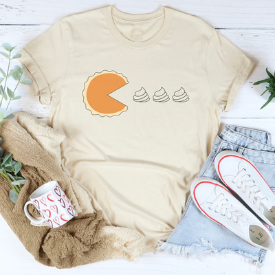 Pie Tee - Minimalist Dessert-Inspired T-Shirt