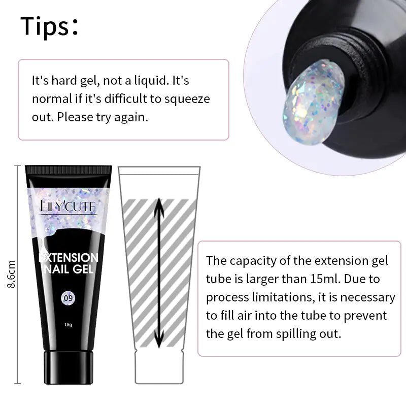 Kit de Gel de Uñas en Extensión