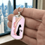 Collier en étiquette de chien Pink Cat Lady