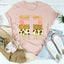 Pink Cross Tee - Soft & Stylish Everyday Wear