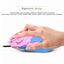 Pink Wired Gaming Mouse with 6 Buttons and 3200 DPI