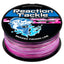 Línea de pesca trenzada Reaction Tackle con camuflaje rosa: máximo rendimiento