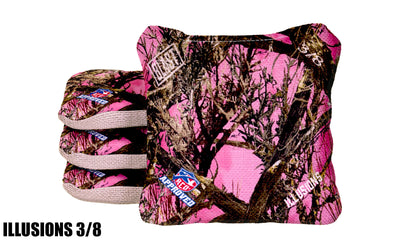 Pink Camo Illusions Pro Cornhole Bag - ACO Certified - Korvel