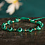 Pinky Promise Blue Bracelet Set - Colorful Crystal Bead Rope Chain
