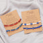Pinky Promise Blue Bracelet Set - Colorful Crystal Bead Rope Chain
