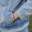 Pinky Promise Blue Bracelet Set - Colorful Crystal Bead Rope Chain