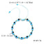 Pinky Promise Blue Bracelet Set - Colorful Crystal Bead Rope Chain