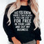 Sudadera con lugares donde puedes alojarte gratis