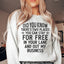 Sudadera con lugares donde puedes alojarte gratis