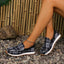 Ballerines à bout rond à carreaux pour un style sans effort