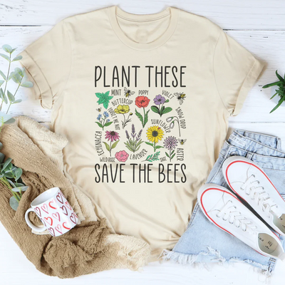 Camiseta Plant These Save The Bees