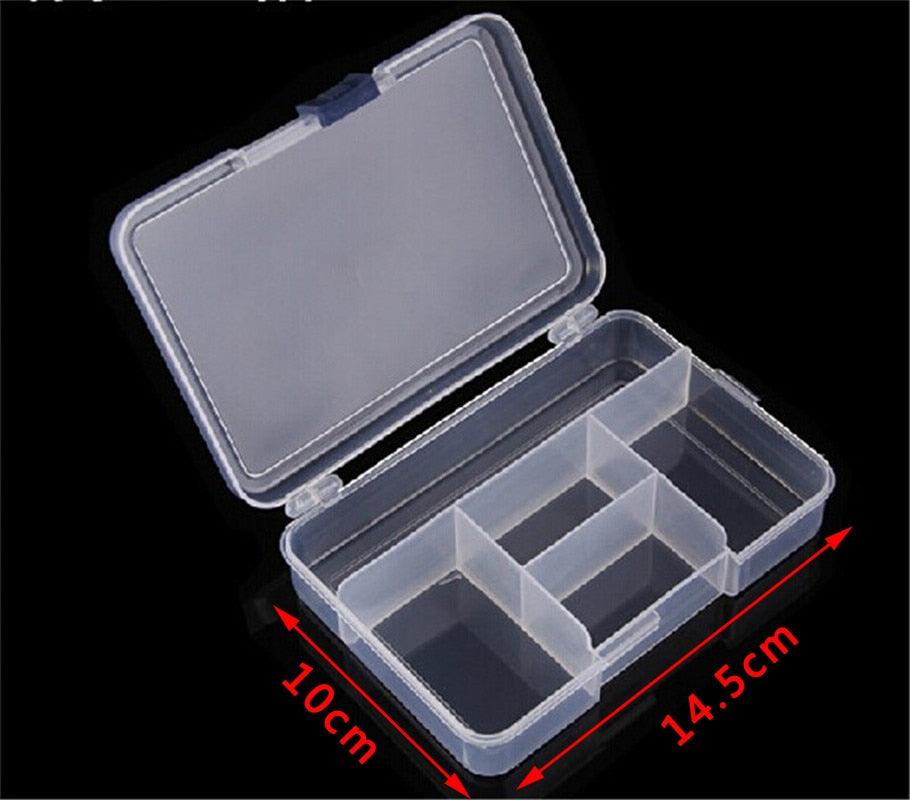 Premium Plastic Jewelry Organizer with Adjustable Compartments