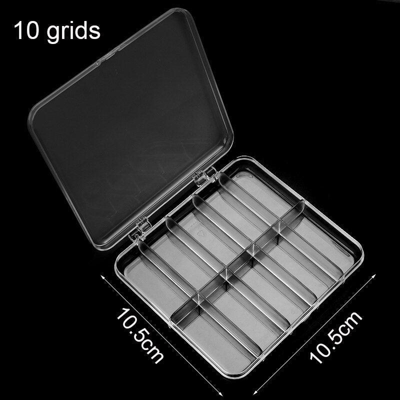Premium Plastic Jewelry Organizer with Adjustable Compartments