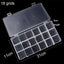 Premium Plastic Jewelry Organizer with Adjustable Compartments