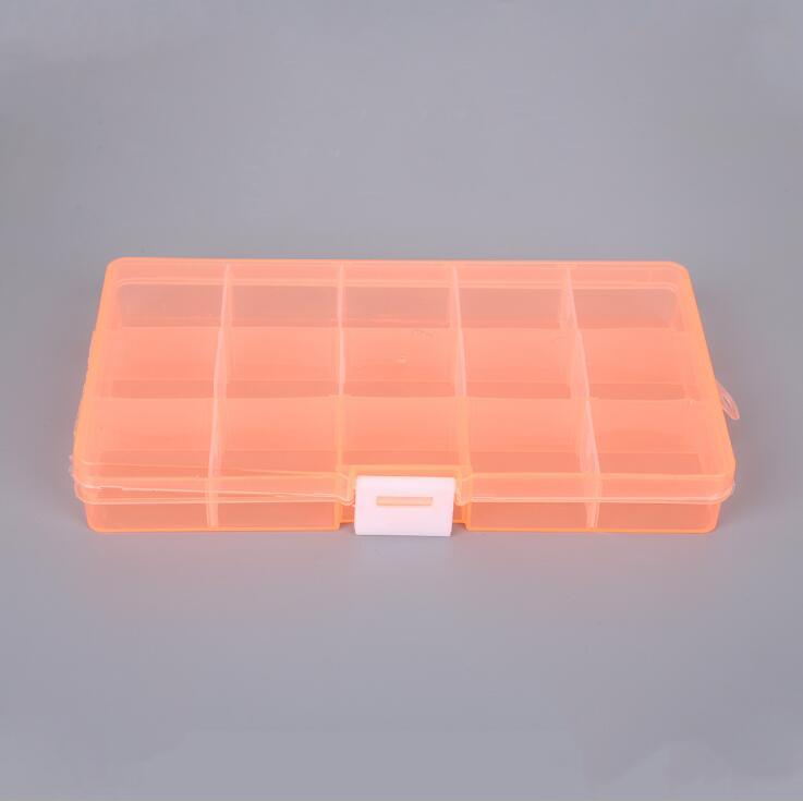 Premium Plastic Jewelry Organizer with Adjustable Compartments