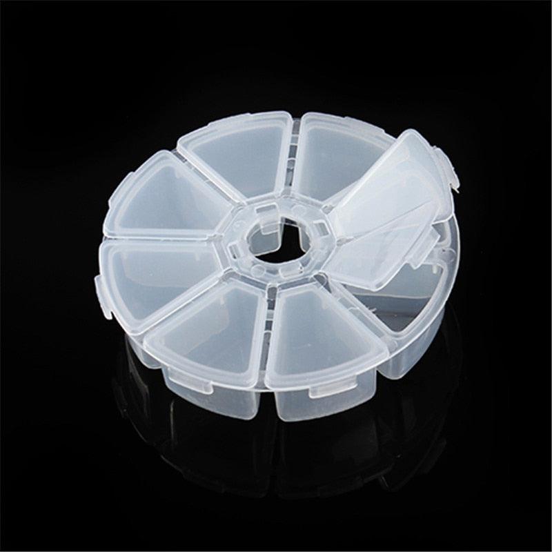 Premium Plastic Jewelry Organizer with Adjustable Compartments