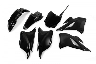 Premium Black Plastic Kit for Kawasaki KX 85 & KX 112 (2022-2025) - Korvel