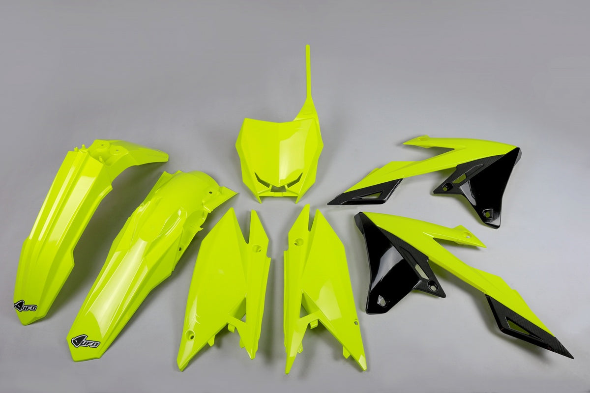 Vibrant Neon Yellow Plastic Kit for Suzuki RMZ 250 (2019-2025) & RMZ 450 (2018-2025) - Korvel