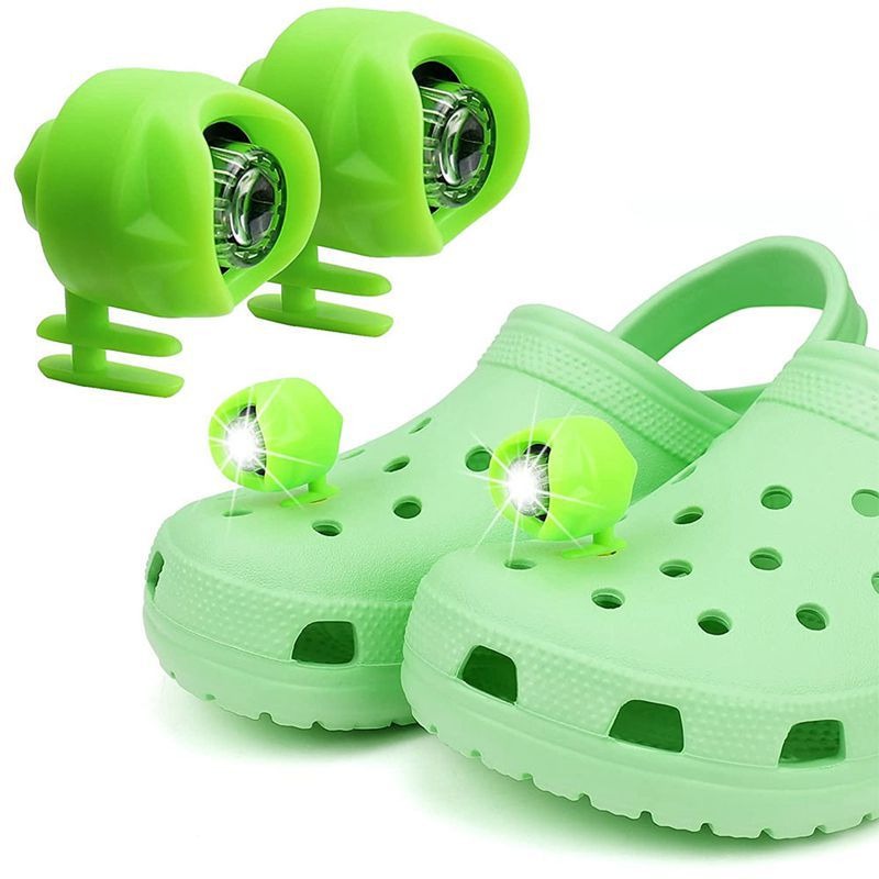 Plastic Rechargeable Headlights for Croc Hole Shoe Light Camping Footstep Shoe Light - Korvel