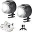 Plastic Rechargeable Headlights for Croc Hole Shoe Light Camping Footstep Shoe Light - Korvel