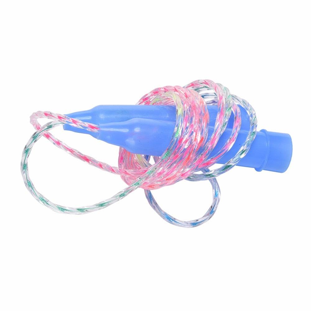 Versatile Beaded Jump Rope for Fitness and Fun - 2m Length for All Ages - Korvel