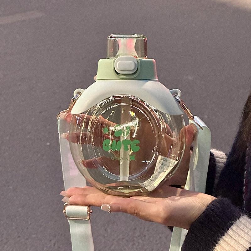 Botella de Agua Portátil Libre de BPA con Tapa Bounce
