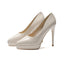 Platform Pointed Toe Stiletto Pumps - Korvel