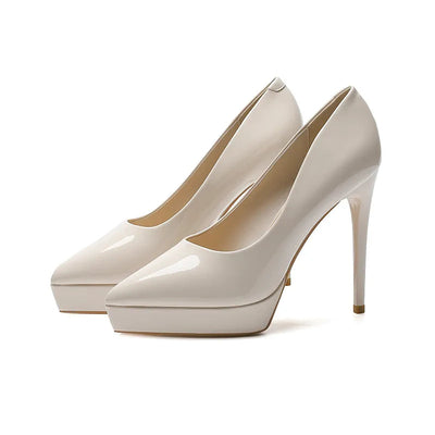 Platform Pointed Toe Stiletto Pumps - Korvel
