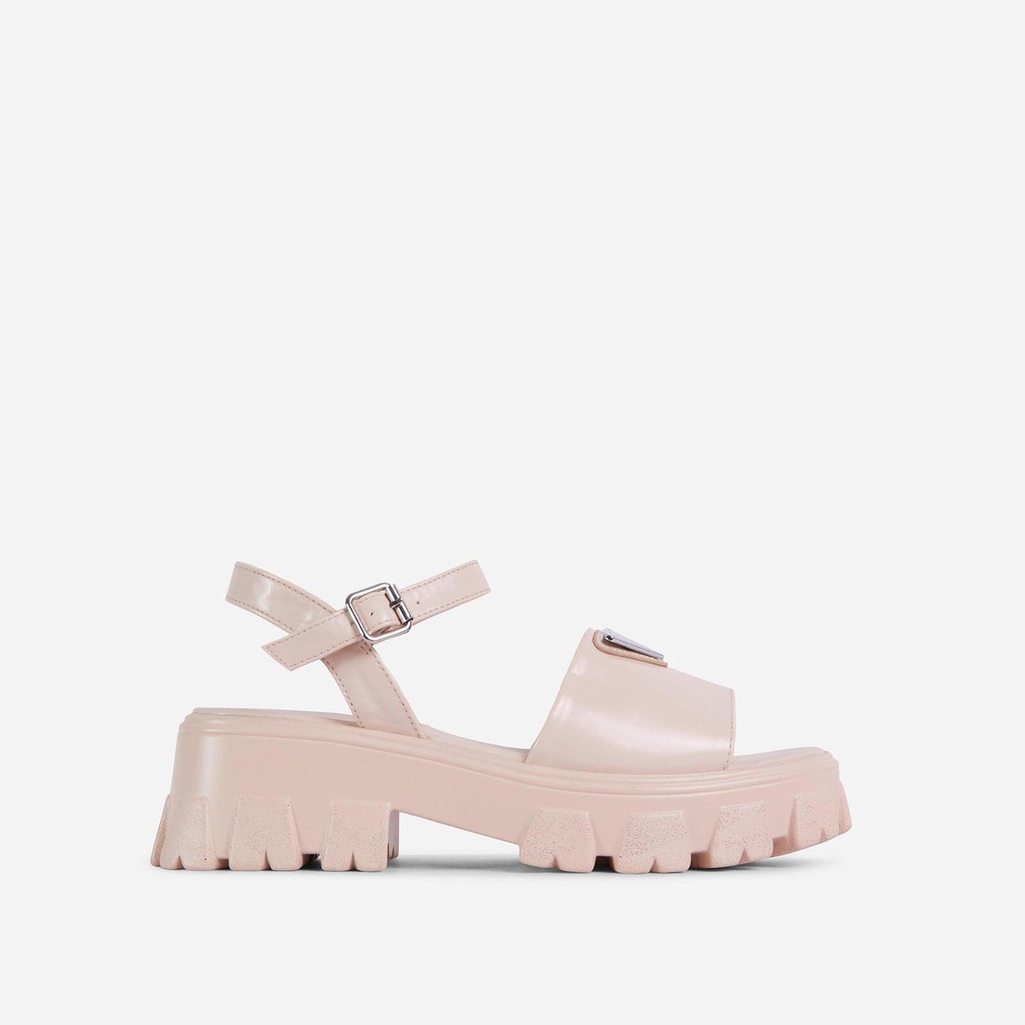 Sandales à plateforme pour femmes avec boucle - Chaussures d'été élégantes