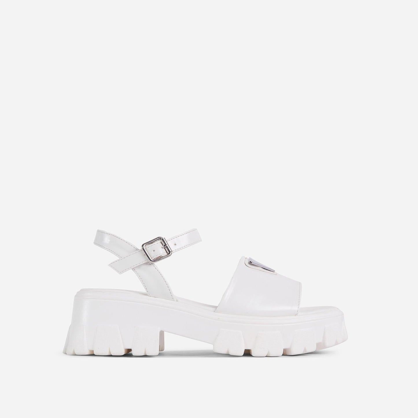 Sandales à plateforme pour femmes avec boucle - Chaussures d'été élégantes