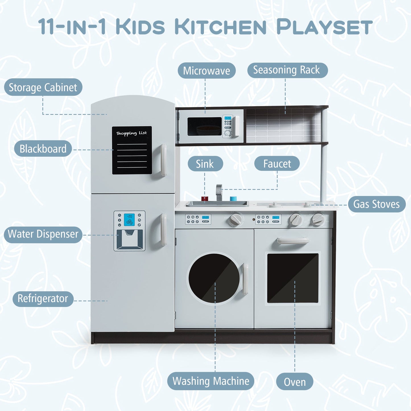 Juego de Cocina de Imaginación para Niños con Sonido Simulado