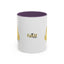 Taza de café con acento de gato juguetón - 11oz y 15oz