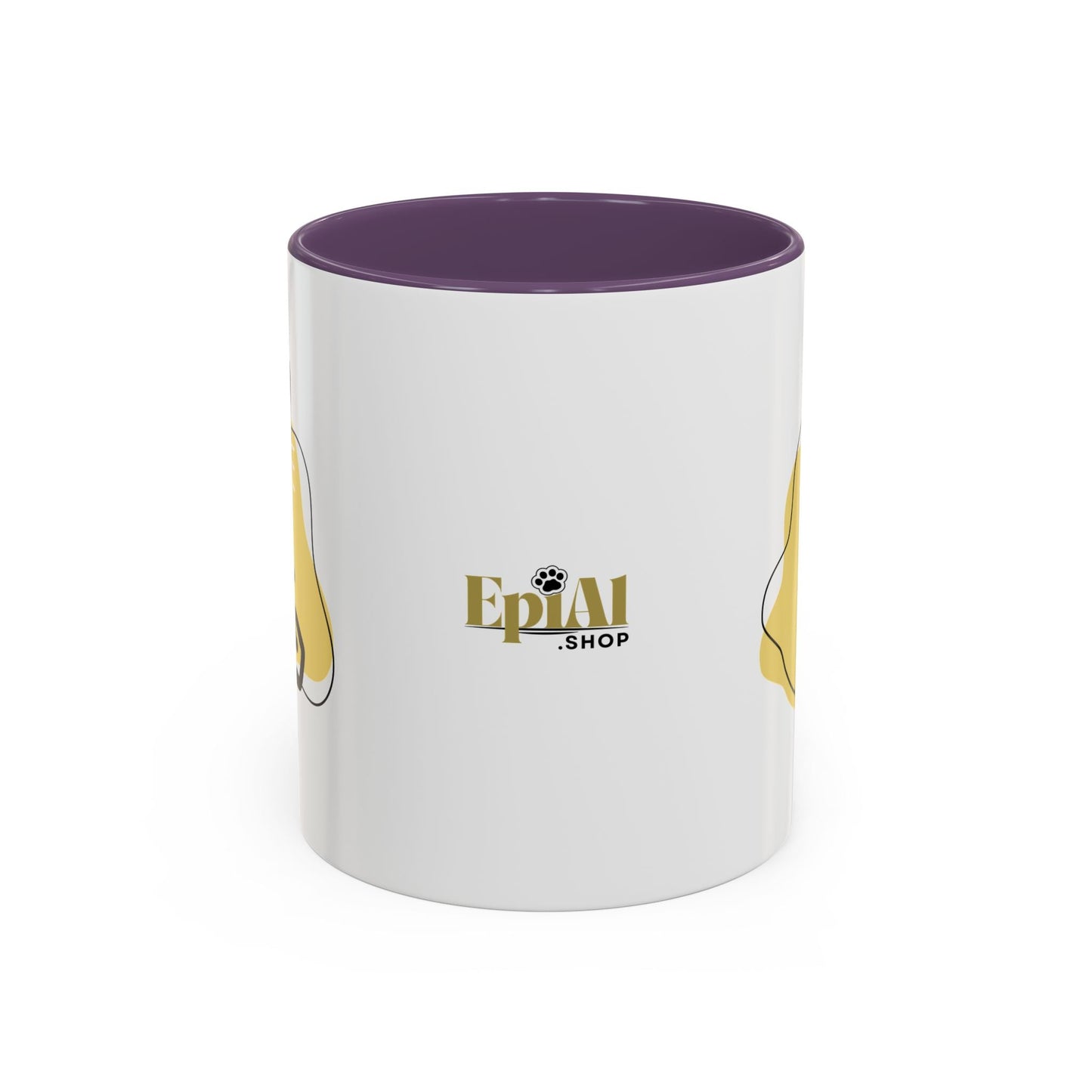 Taza de café con acento de gato juguetón - 11oz y 15oz