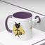 Taza de café con acento de gato juguetón - 11oz y 15oz